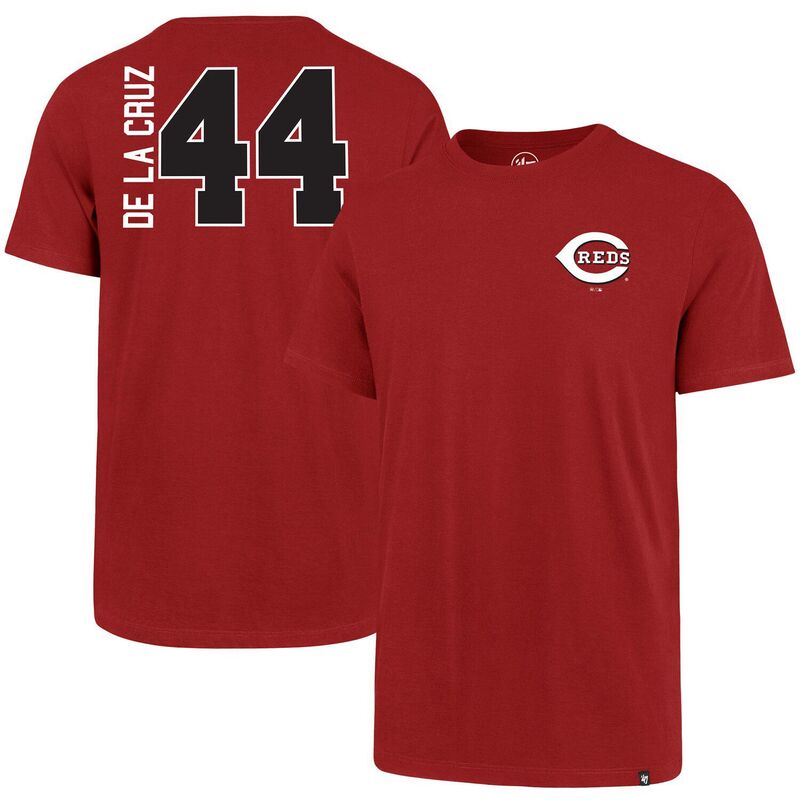 アンブランデッド レディース トップス Tシャツ Unbranded Men's '47 Elly De La Cruz Red Cincinnati Reds Name & Number T-Shirt Red レッド