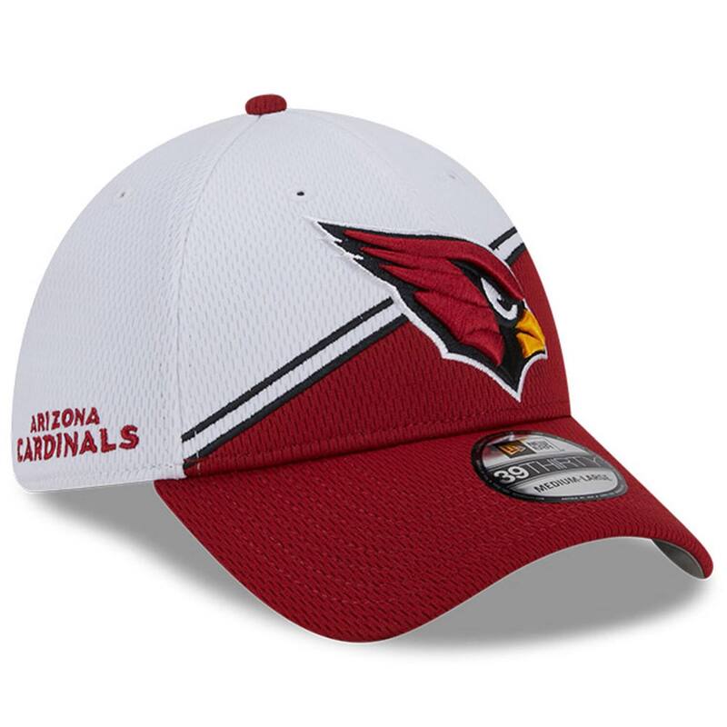 ニューエラ レディース アクセサリー 帽子 Men's New Era White/Cardinal Arizona Cardinals 2023 Sideline 39THIRTY Flex Hat Acr White ホワイト