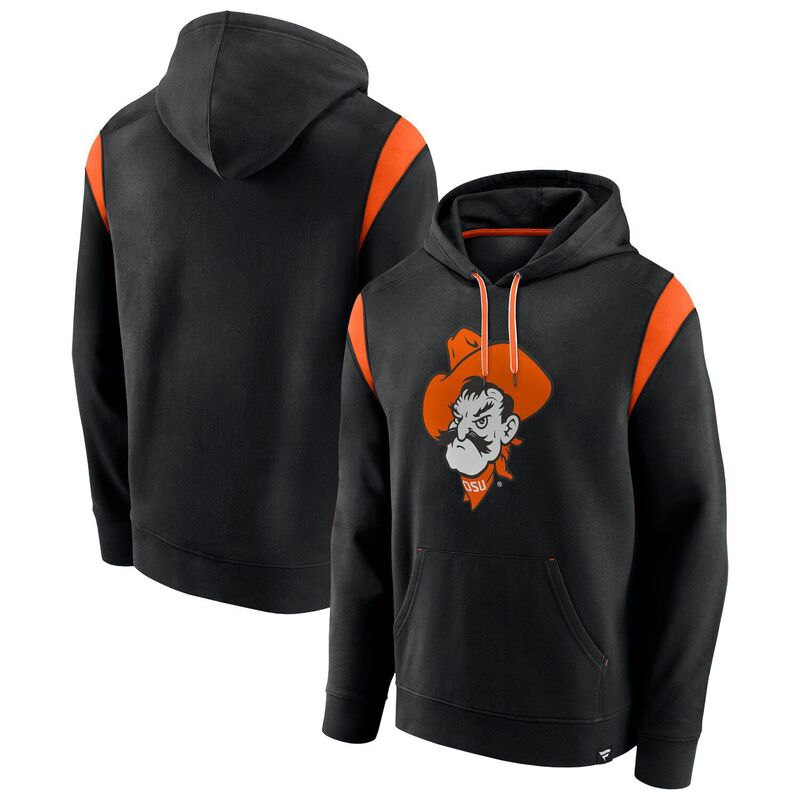 アンブランデッド レディース トップス Tシャツ パーカー Unbranded Men's Fanatics Branded Black Oklahoma State Cowboys Gym Rat Pullover Hoodie Oks Black ブラック