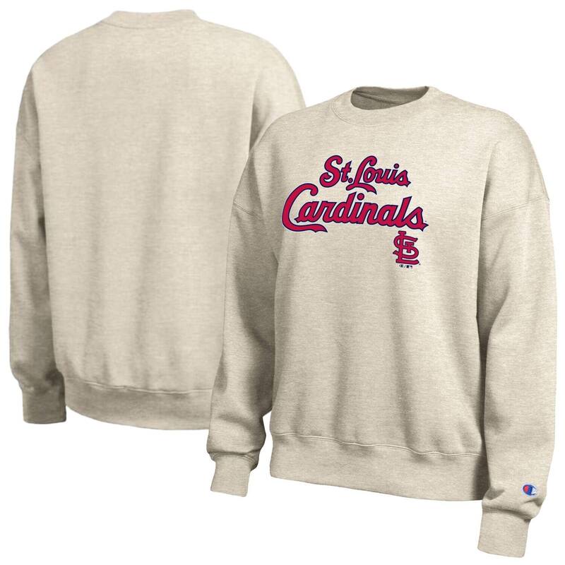 はやりっ子 レディース トップス プルオーバー 流汗 Women\u0027s Champion Oatmeal St. Louis Cardinals All Star Sweatshirt Crd Multi マルチ色つや