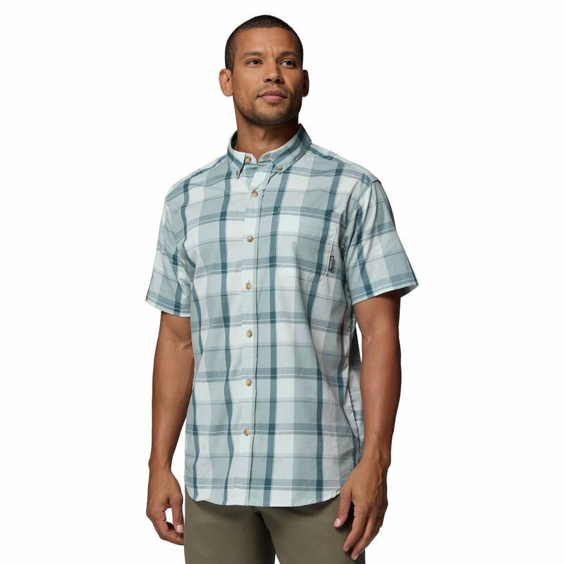 コロンビア レディース トップス Tシャツ トール ダウン Big \u0026 Tall Columbia Rapid Rivers Regular-Fit Woven Button-Down Shirt Crushed Blue Plaid ブルー