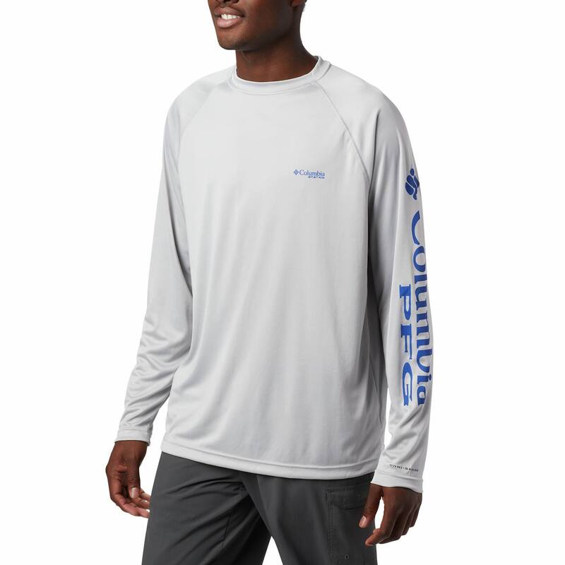 コロンビア レディース トップス プルオーバー トール Men\u0027s Big \u0026 Tall Columbia Terminal Tackle Shirt Cool Gray 薄墨色