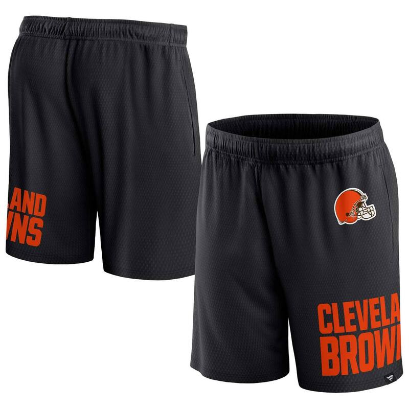 アンブランデッド レディース ボトムス ハーフパンツ・ショーツ ショートパンツ Unbranded Men's Fanatics Branded Black Cleveland Browns Clincher Shorts Brn Black ブラック