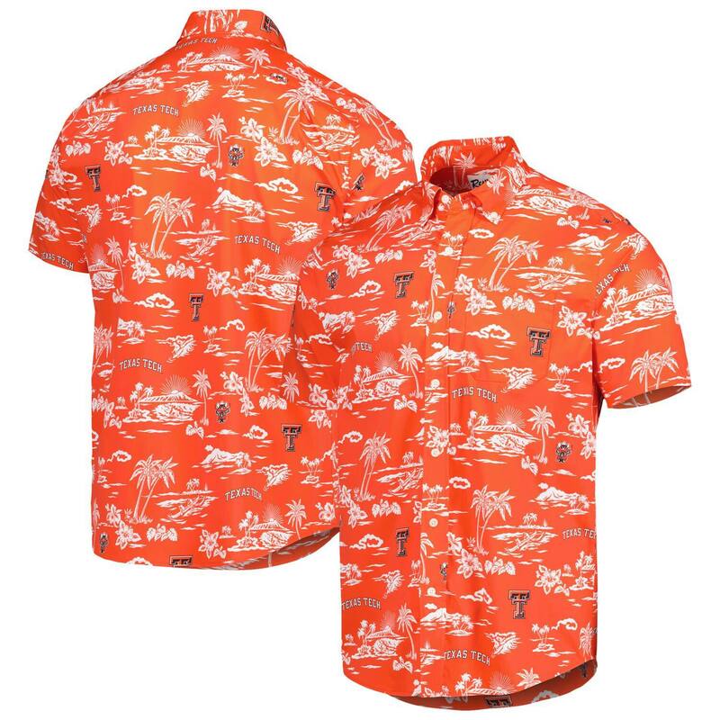 レインスプーナー レディース トップス Tシャツ ダウン Men's Reyn Spooner Orange Texas Tech Red Raiders Classic Button-Down Shirtxt Orange オレンジ