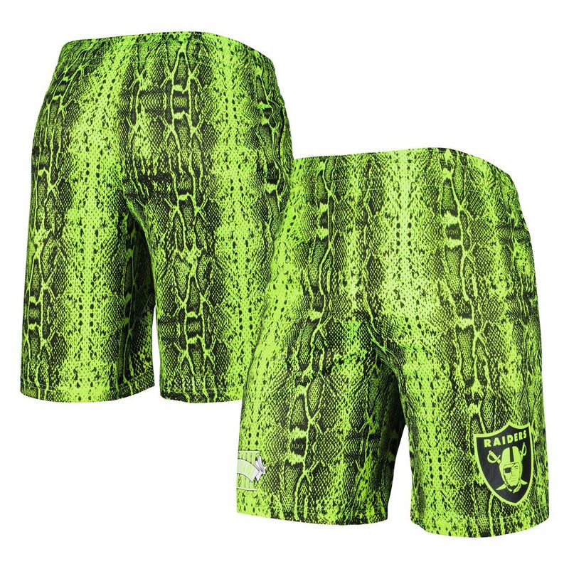 ニューエラ レディース ボトムス ハーフパンツ・ショーツ ショートパンツ Men's New Era Neon Green Las Vegas Raidersummer Pop Shorts Lvr Brt Gr ネオン\1｜ReVida 店