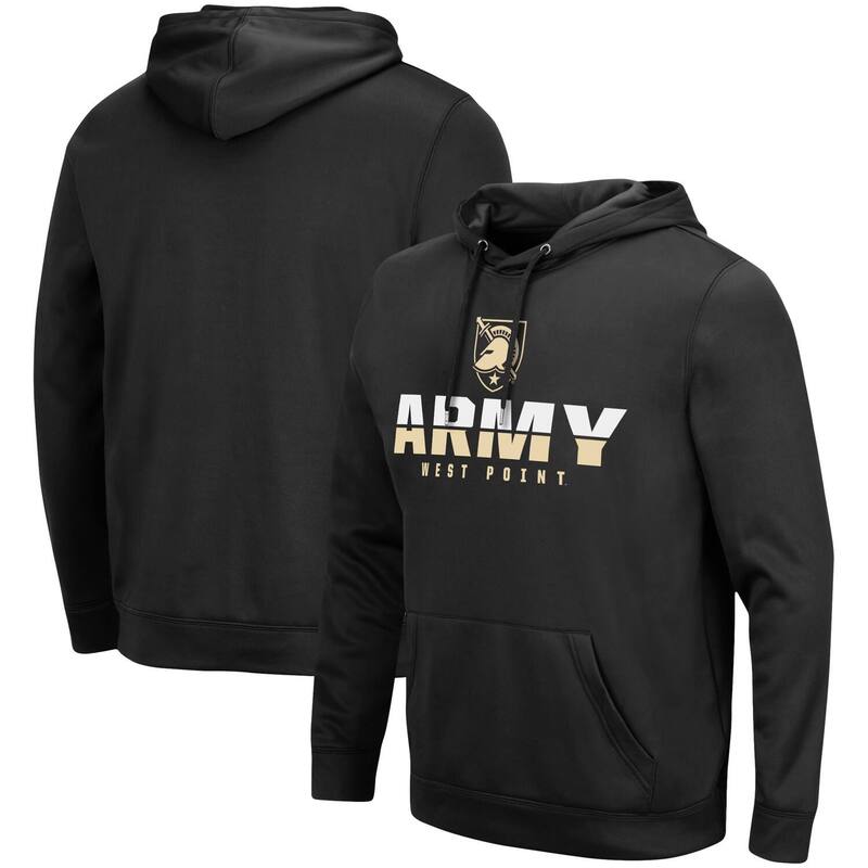 コロシアム レディース トップス Tシャツ パーカー Men's Colosseum Black Army Blacknights Lantern Pullover Hoodie Nc2 Black ブラック