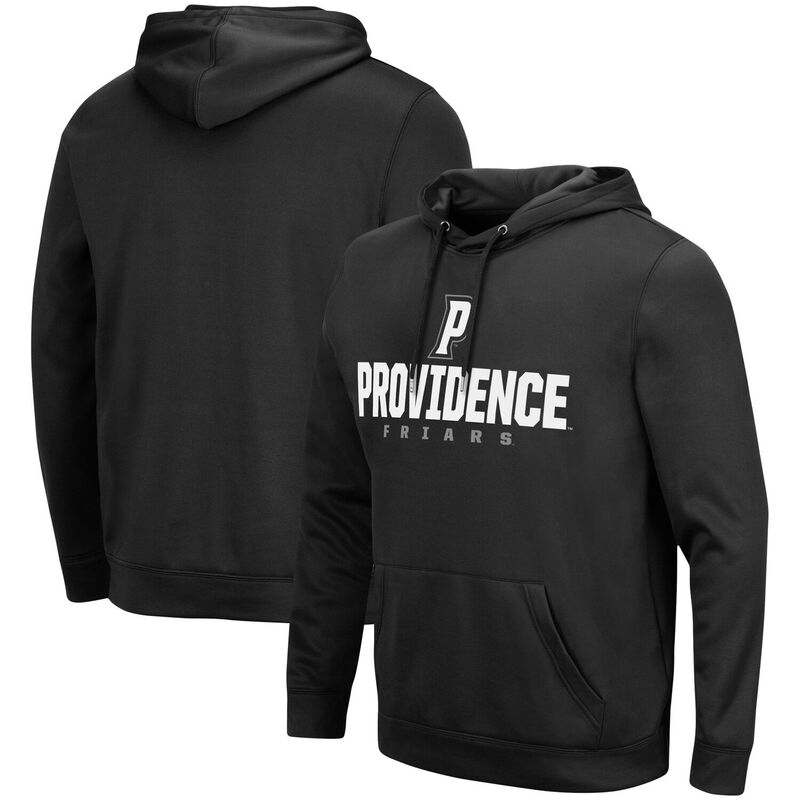 コロシアム レディース トップス Tシャツ パーカー Men's Colosseum Black Providence Friars Lantern Pullover Hoodie Prv Black ブラック