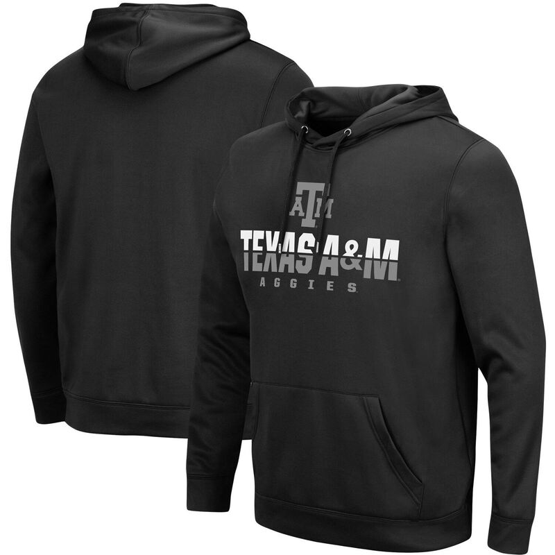 コロシアム レディース トップス Tシャツ パーカー Men's Colosseum Black Texas A&M Aggies Lantern Pullover Hoodie Tam Black ブラック