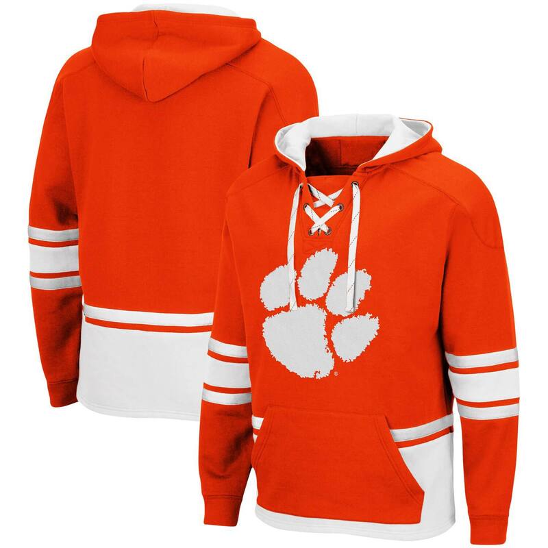 コロシアム レディース トップス Tシャツ レース パーカー Men's Colosseum Orange Clemson Tigers Lace Up 3.0 Pullover Hoodie Clm Orange オレンジ