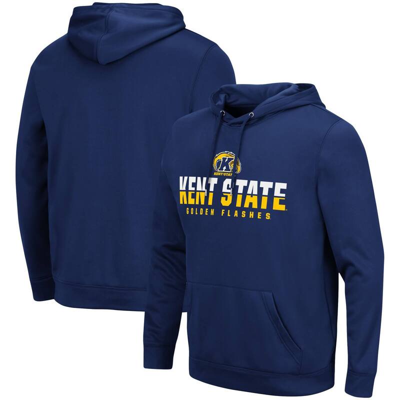 コロシアム レディース トップス Tシャツ パーカー Men Colosseum Navy Kent State Golden Flashes Lantern Pullover Hoodie Knt Navy ネイビー