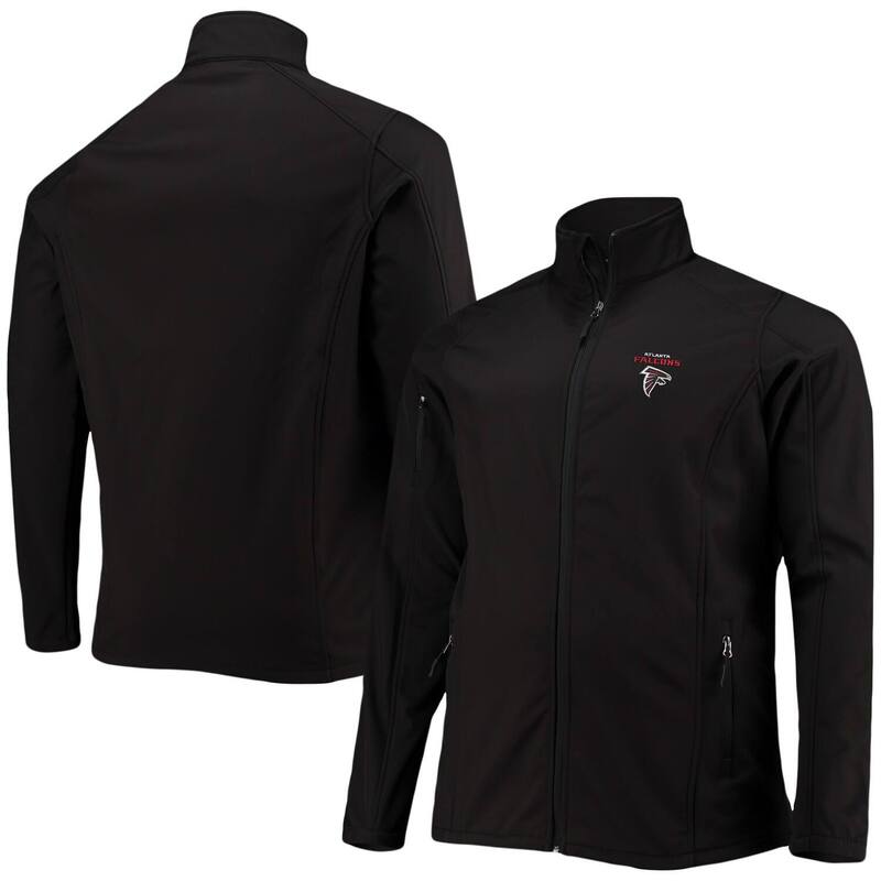 【送料無料】 アンブランデッド レディース ジャケット・ブルゾン アウター Men's Dunbrooke Black Atlanta Falcons Big & Tall Sonoma Softshell Full-Zip Jacket Fal Black