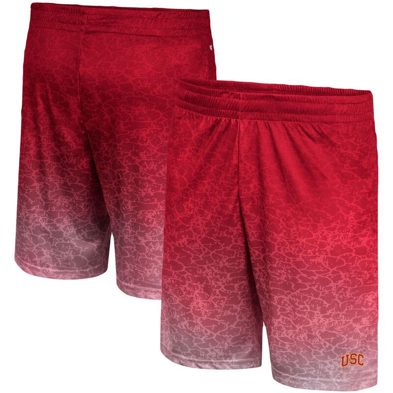 コロシアム レディース ボトムス ハーフパンツ・ショーツ ショートパンツ Men's Colosseum Cardinal USC Trojans Walter Shorts Usc Red レッド