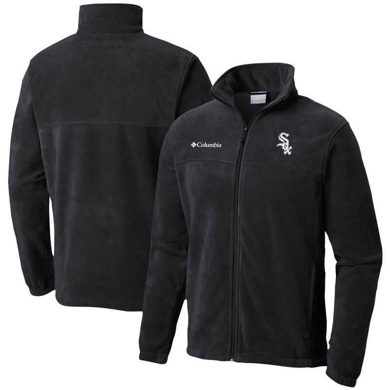 【送料無料】 アンブランデッド レディース ジャケット・ブルゾン アウター Men's Columbia Black Chicago White Sox Steens Mountain Full-Zip Jacket Sox Black