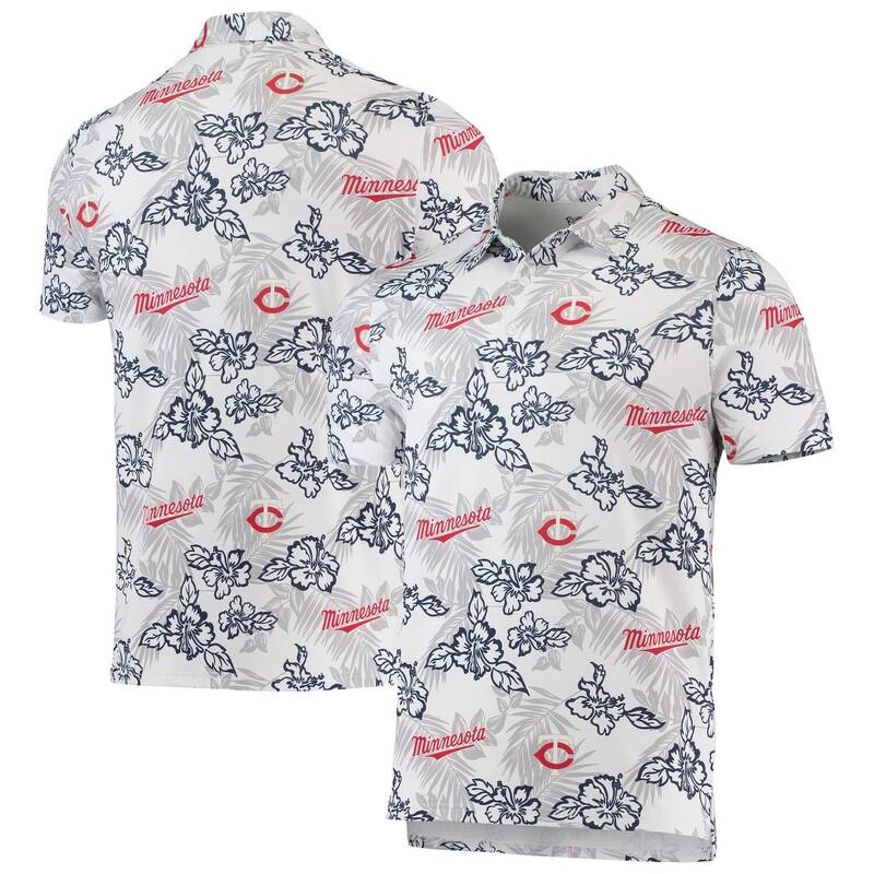 アンブランデッド レディース トップス Tシャツ ポロシャツ Unbranded Men's Reyn Spooner White Minnesota Twins Performance Polo Twn White ホワイト