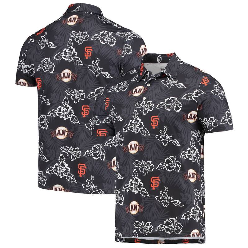 レインスプーナー レディース トップス Tシャツ ポロシャツ Men's Reyn Spooner Black San Francisco Giants Performance Polo Gnt Black ブラック