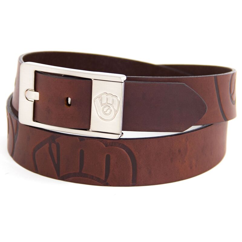 【送料無料】 MLB レディース ベルト アクセサリー MLB Milwaukee Brewers Brandish Belt Brw Team