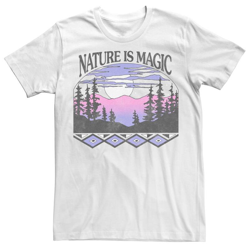アンブランデッド レディース トップス Tシャツ Unbranded Men's Nature Is Magic Tribal Tee White ホワイト
