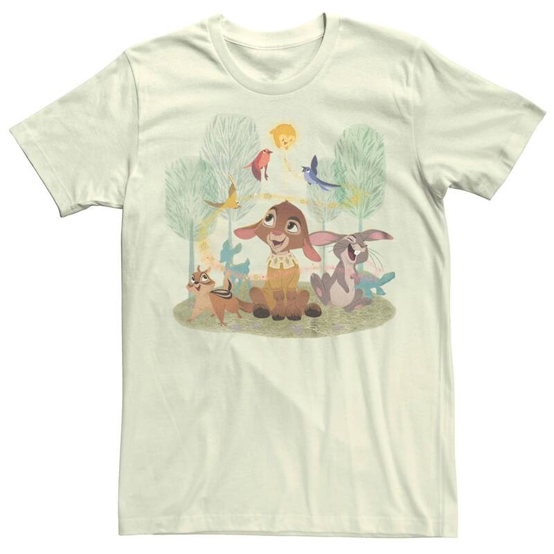 アニメキャラクター レディース トップス Tシャツ グラフィック Licensed Character Men's Wish Star And Friends Graphic Tee Natural