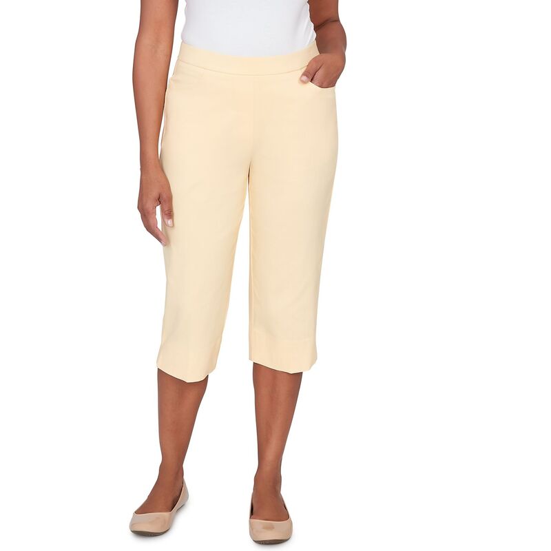 アルフレッド ダナー レディース ボトムス カジュアルパンツ プチ Petite Alfredunner Pastel Millenium Allure Clamdigger Pants Buttercup｜ReVida 店