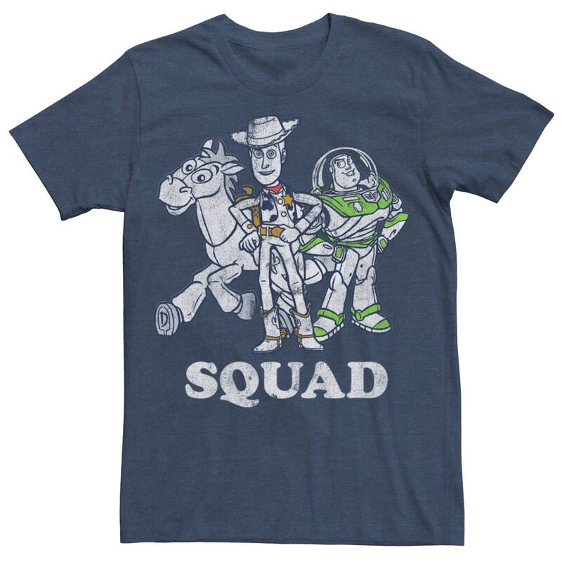 ディズニー ピクサー レディース トップス Tシャツ Men's Disney / Pixar's Toy Story Squad Tee Navy Heather ヘザー 7,285円