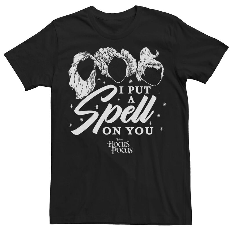 ディズニー レディース トップス Tシャツ Disney's Hocus Pocus Men's I Put A Spell On You Tee Black ブラック