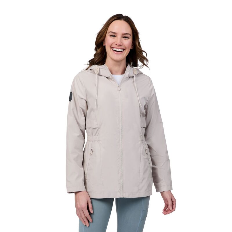 フリー カントリー レディース アウター ジャケット・ブルゾン Free Country Women's Misty Rain Away Anorak Rain Jacket Birch|ReVida 店