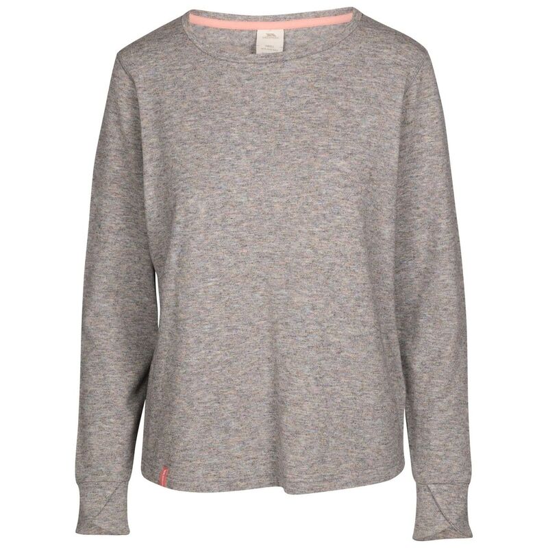 トレスパス レディース トップス Tシャツ 長袖 Trespass Womens/Ladies Rina Marlong-Sleeved Top Gray グレー
