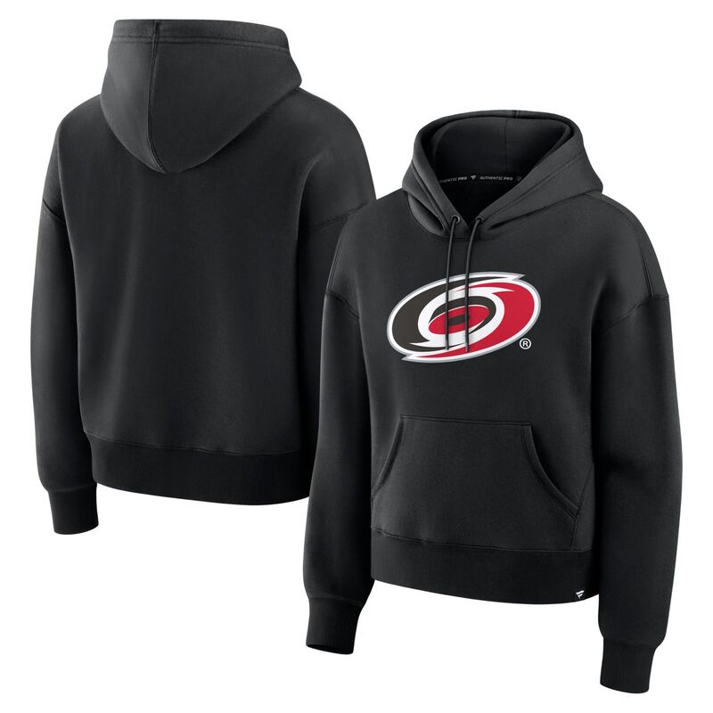 ファナティクス レディース トップス プルオーバー パーカー Women\u0027s Fanatics Black Carolina Hurricanessential Hoodie Hur Black 黒いこと