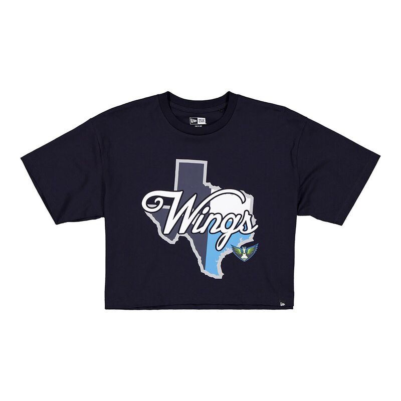 ニューエラ レディース トップス Tシャツ Women's New Era Navy Dallas Wings 2026 WNBA Draft Hometown Boxy T-Shirt Wnb Navy ネイビー｜ReVida 店