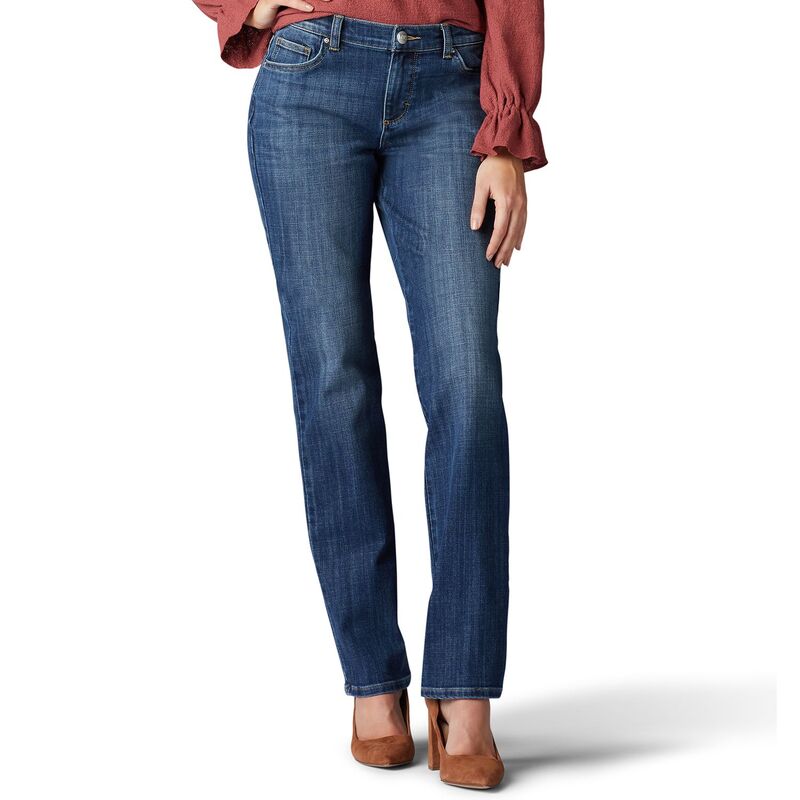 リー レディース ボトムス デニムパンツ リラックスフィット ジーンズ Women's LeeRelaxed Fit Straight-Leg Jeans Jaded|ReVida 店