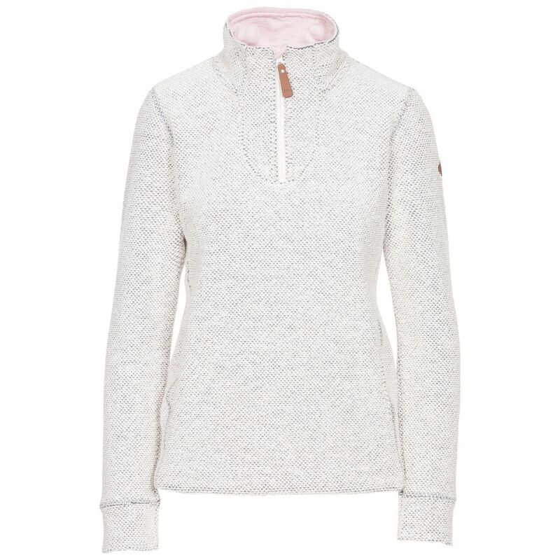 トレス通行手形 レディース アウター 編み物・プルオーバー フリース Trespass Womens/Ladies Ronette Fleece Off White 象牙色