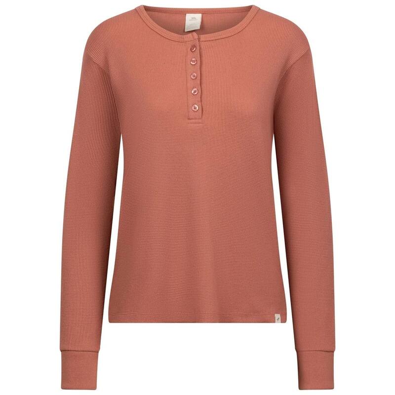 トレス通り手形 レディース トップス プルオーバー 長袖 Trespass Womens/Ladies Morvenna Long-Sleeved Top Clay