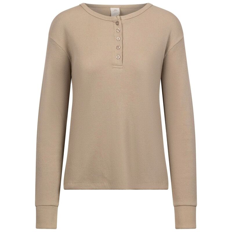 トレス通り手形 レディース トップス プルオーバー 長袖 Trespass Womens/Ladies Morvenna Long-Sleeved Top Soft Stone 石ころ
