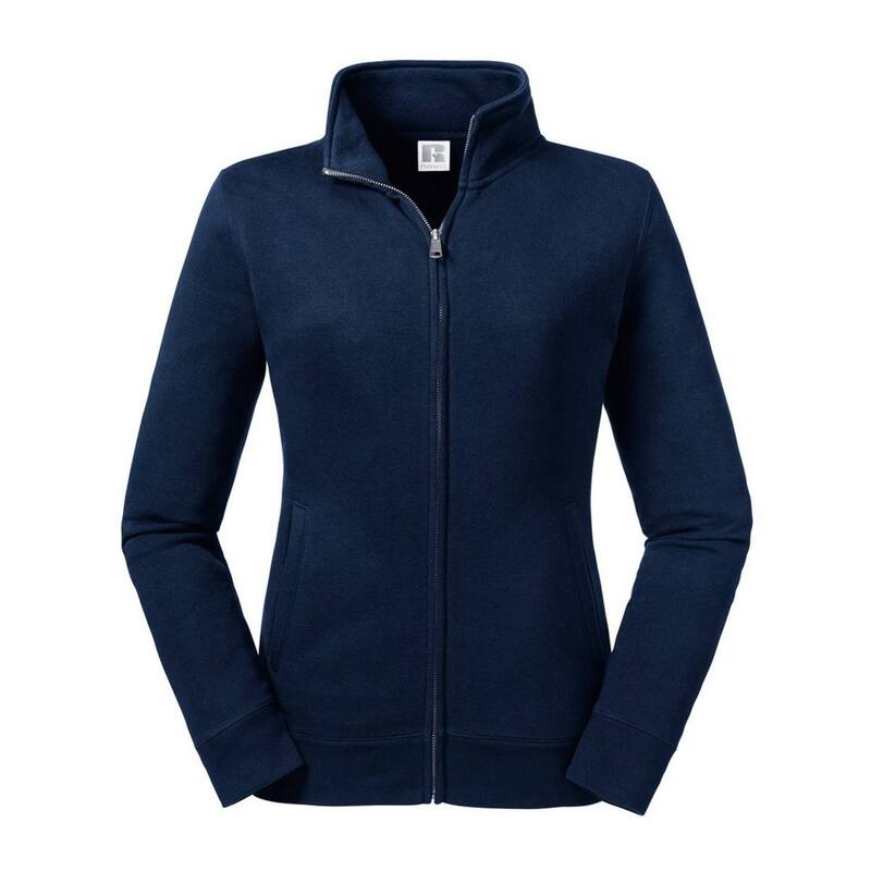 ラッセルアスレチック レディース アウター ジャケット・ブルゾン Russell Athletic Russell Womens/Ladies Authentic Sweat Jacket French Navy ネイビー｜ReVida 店
