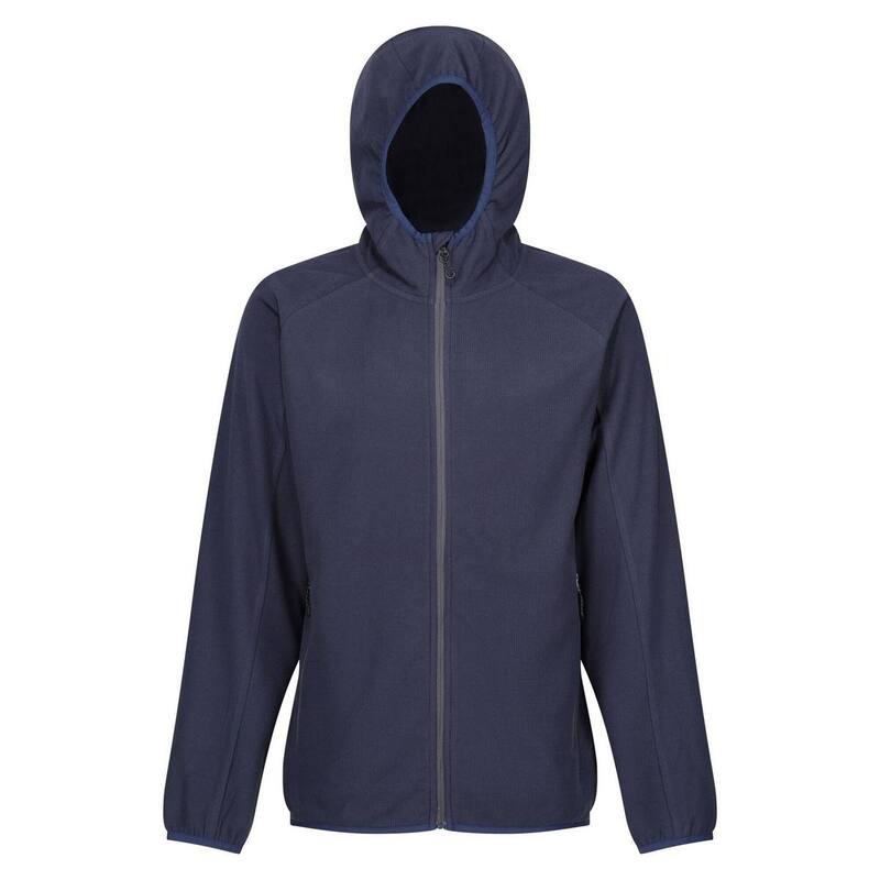 レガッタ レディース アウター 上衣・上衣 フリース Regatta Mens Navigate Full Zip Fleece Jacket Navy And Seal Grey 薄墨色