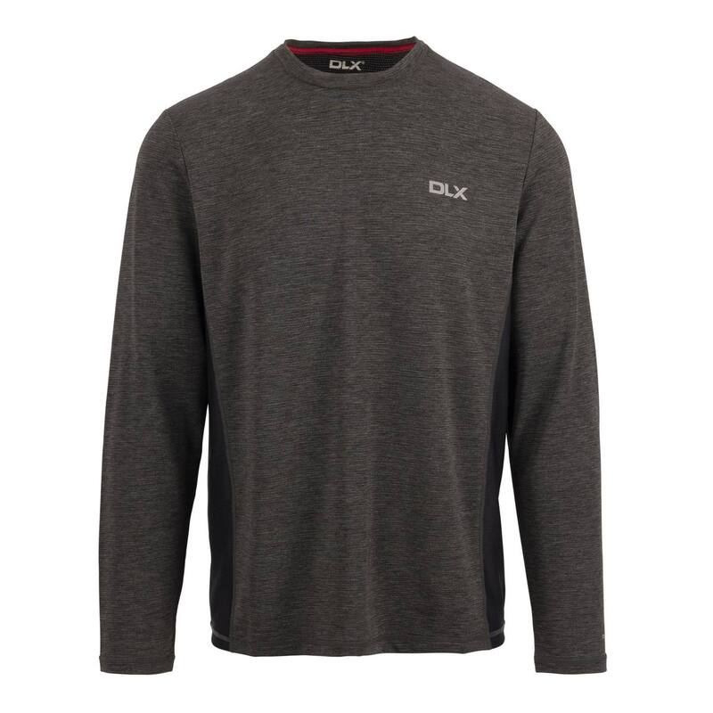 トレスパス レディース トップス Tシャツ 長袖 Trespass Mens Charlie Long-Sleeved T-Shirt Dark Grey Marl グレー