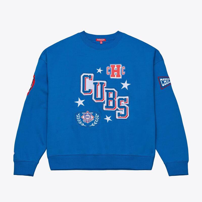 ミッチェル\u0026ネス レディース トップス ティーシャツ 流汗 Women\u0027s Mitchell \u0026 Ness Royal Chicago Cubs Pep Rally Sweatshirt Cublue 青色 トップス-レディースファッション-Tシャツ・カットソー