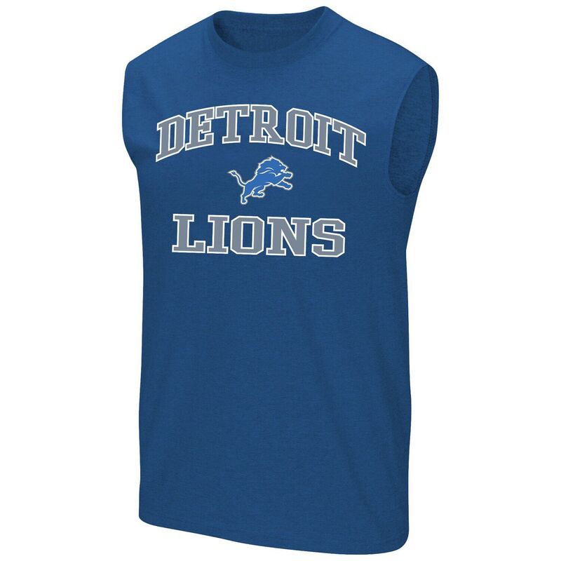 ファナティクス レディース トップス プルオーバー トール Men\u0027s Fanatics Blue Detroit Lions Big \u0026 Tall Hart \u0026 Soul Muscle Tank Top Lns Blue 青色