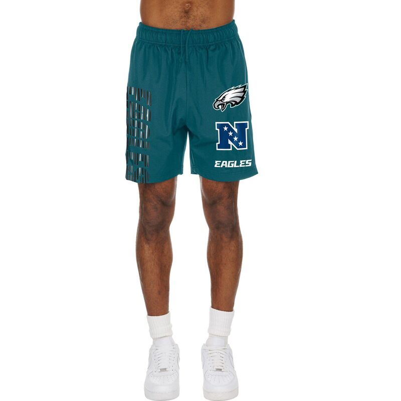 ニューエラ レディース ボトムス ハーフパンツ・ショーツ ショートパンツ Men's New Era Midnight Green Philadelphia Eagles Match Shorts Eagreen グリーン|ReVida 店
