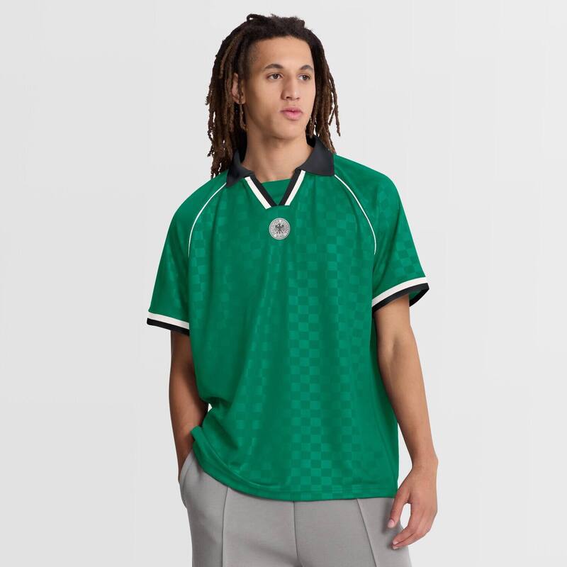 ファナティクス レディース トップス プルオーバー V素っ首 プルオーバー Men\u0027s Fanatics Green Germany National Team Retro Raglan V-Neck Fashion Jersey Soc Green 緑であること