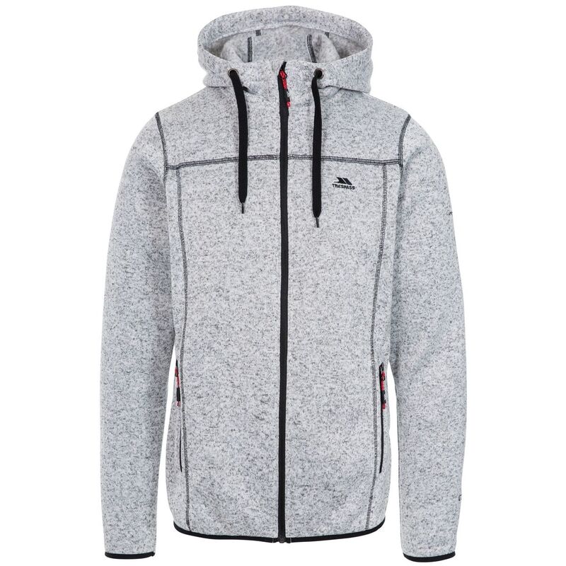 トレス通行手形 レディース アウター 上衣・上衣 フリース Trespass Mens Odeno Fleece Jacket Ghost Marl マール