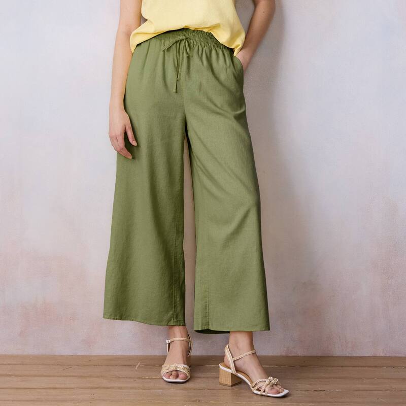 LC Lauren Conrad レディース ボトムス カジュアルパンツ Women's LC Lauren Conrad Pull-On Soft Pants Giada Green グリーン｜ReVida 店