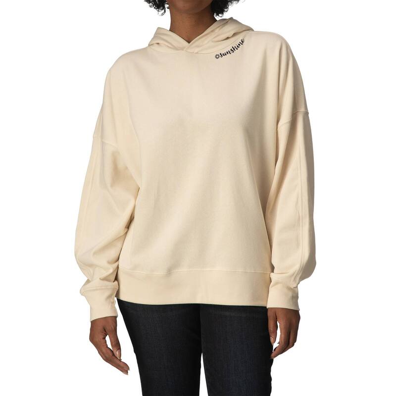 アニメキャラクター レディース トップス Tシャツ スウェット フリース パーカー Licensed Character Women'sunshine Oversized Fleece Hoodie Sweatshirt Cream クリーム｜ReVida 店