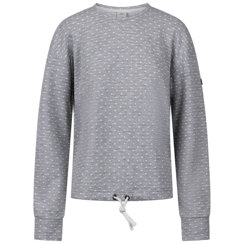 トレスパス レディース トップス Tシャツ 長袖 Trespass Womens/Ladies Ovis Long-Sleeved Top Grey Marl グレー