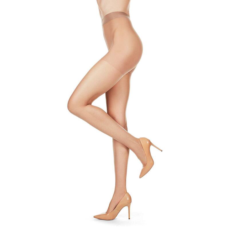 メモイ レディース アンダーお召しもの ソックス シアー MeMoi Ultra Sheer Control Topantyhose Honey