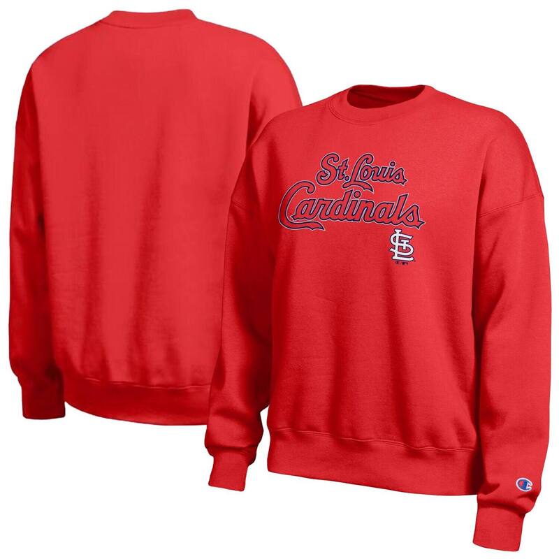 はやりっ子 レディース トップス プルオーバー 流汗 Women\u0027s Champion Red St. Louis Cardinals All Star Sweatshirt Crd Red 赤いこと