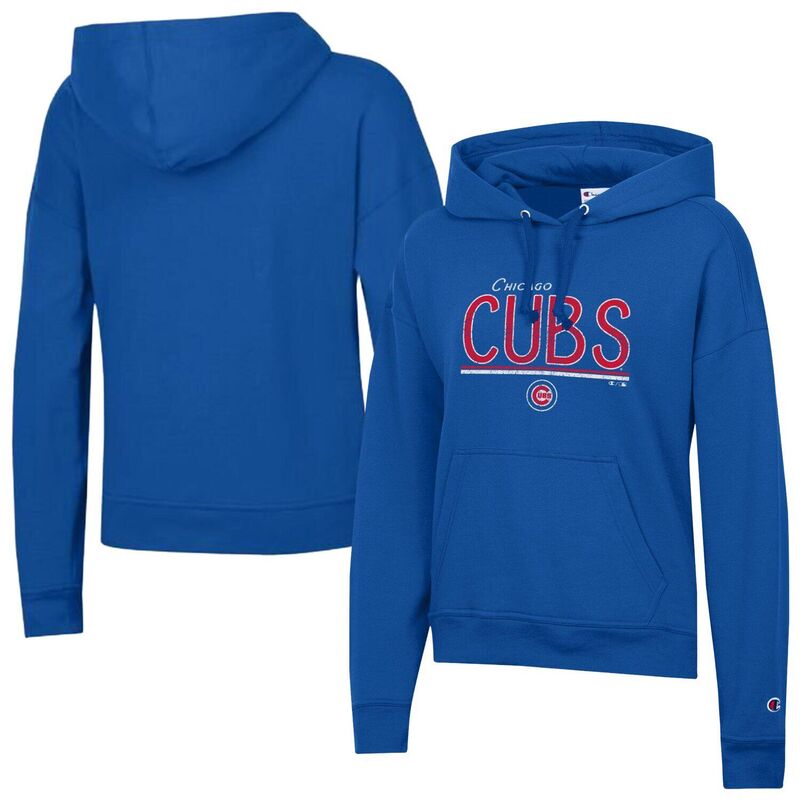はやりっ子 レディース トップス プルオーバー ヴィンテージ パーカー Women\u0027s Champion Royal Chicago Cubs Vintage Powerblend Hoodie Cublue 青み