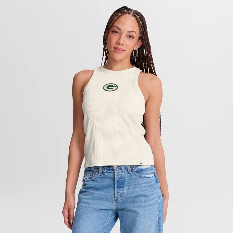 ファナティクス レディース トップス Tシャツ リブ Women's Fanatics Cream Green Bay Packerstar Play Tri-Blend RibbedTank Topkr Beige ベージュ|ReVida 店