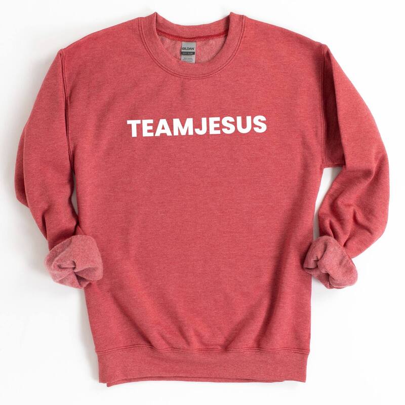 Simply Sage Market レディース トップス Tシャツ スウェット グラフィック Simply Sage Marketeam Jesus Loves You - Women's Graphic Sweatshirt Heathered ヘザー|ReVida 店