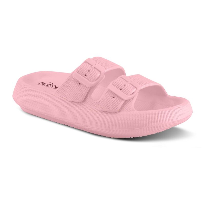 フレクサス レディース シューズ サンダル Flexus by Spring Step Bubbles Women\u0027slide Sandals Light Pink さくら色 コンフォートサンダル-サンダル-レディース靴